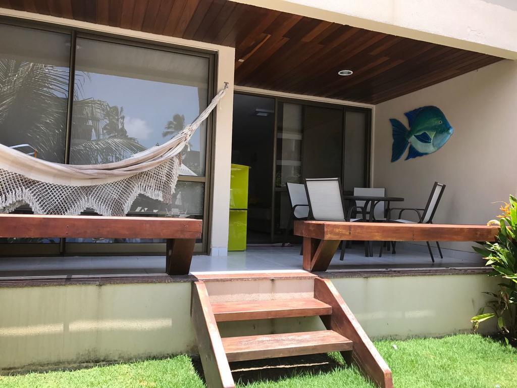 Flat Nannai Residence Muro Alto Terreo Frente Piscina Pôrto das Galinhas エクステリア 写真